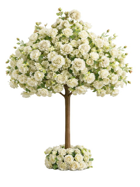 Luxury Rose Tree Wedding Decor