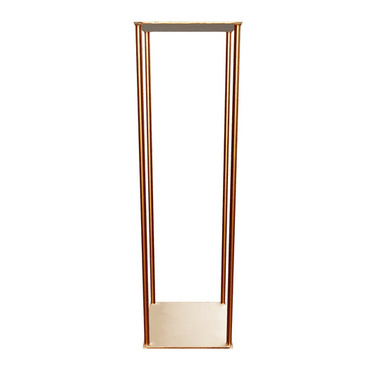 Luxury Gold Metal Flower Stand Pedestal