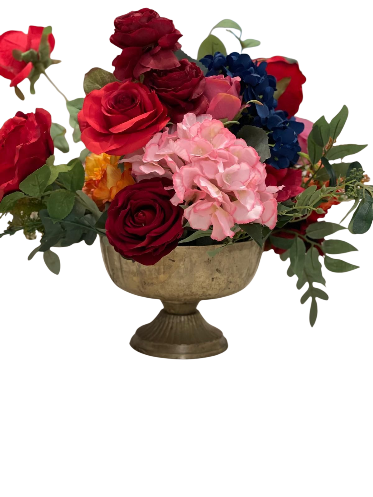 Vintage Garden Floral Centerpiece