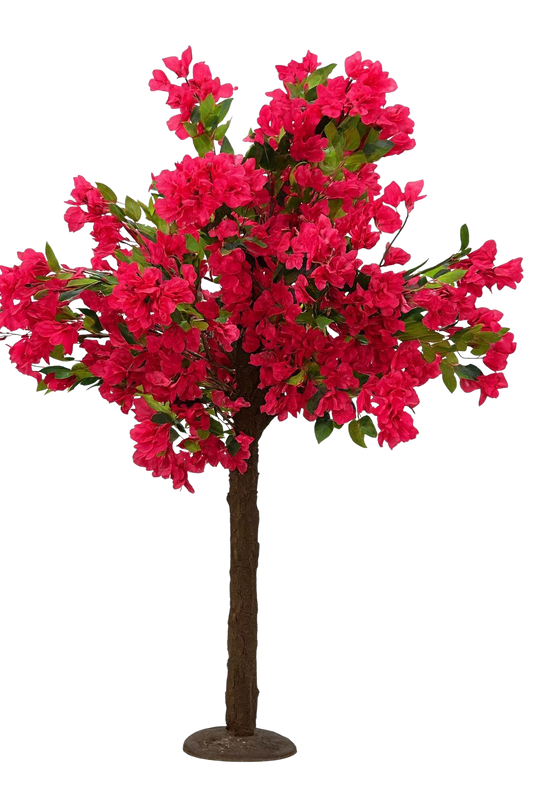 Fuchsia Bloom Artificial Tree