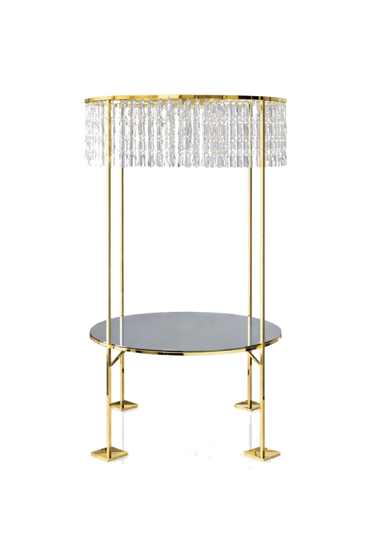 Royal Crystal Chandelier Round Table