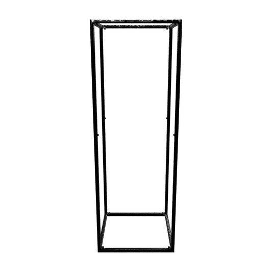 Luxury Black Metal Flower Stand Pedestal